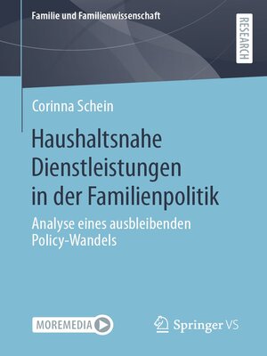 cover image of Haushaltsnahe Dienstleistungen in der Familienpolitik